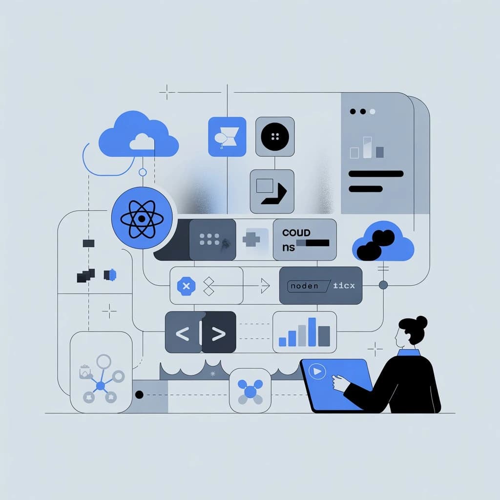 IT solutions illustration